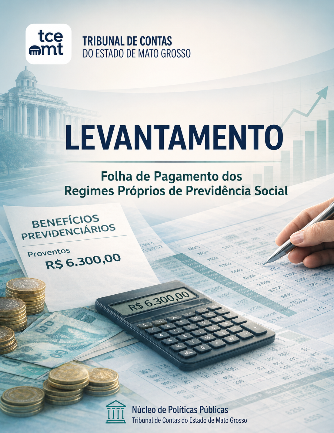 Capa do Levantamento da Folha de Pagamento dos RPPS
